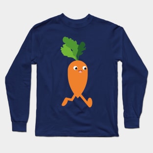 Running carrot Long Sleeve T-Shirt